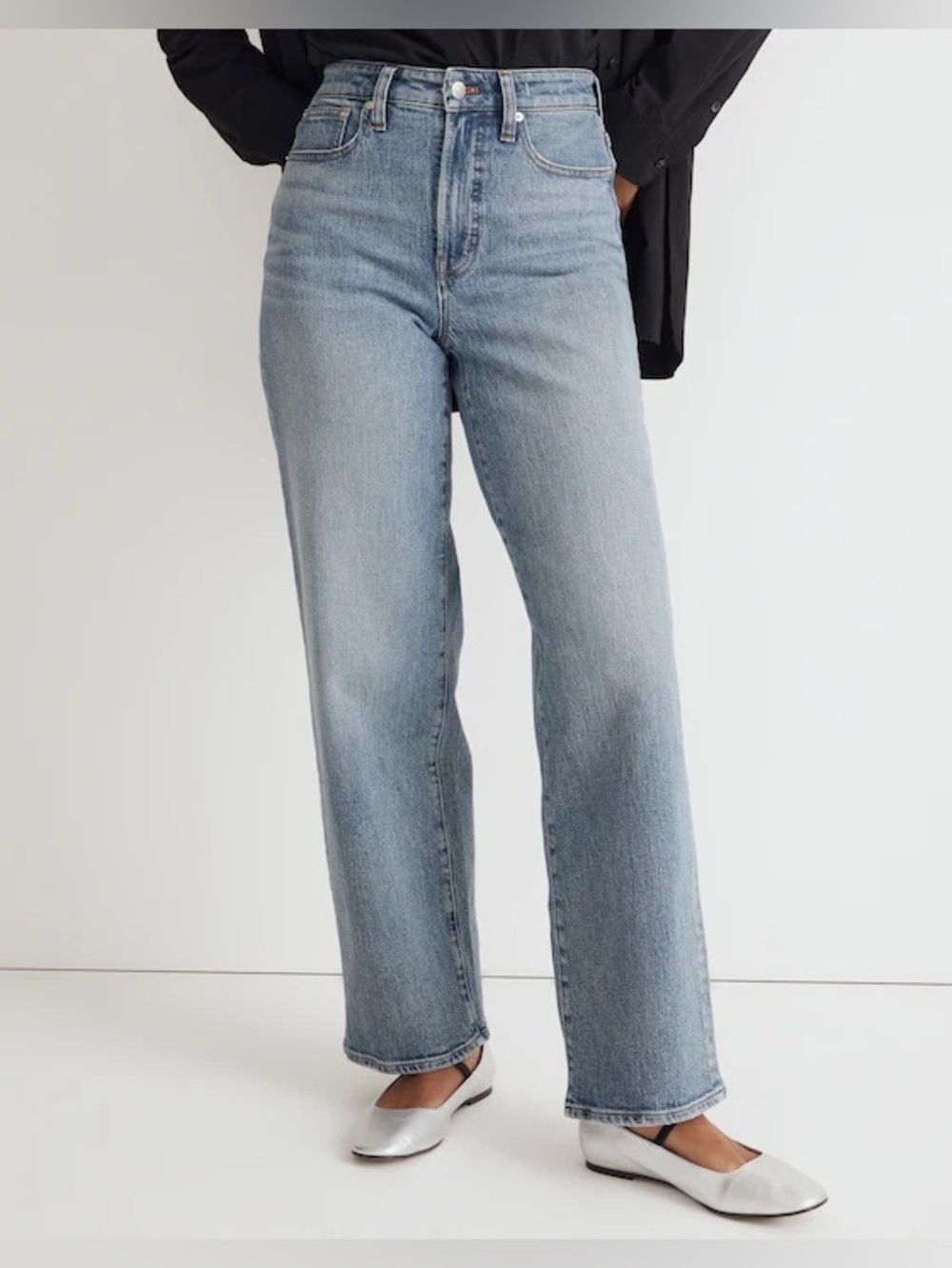 Madewell The Curvy Perfect Vintage Wide-Leg Women’s Jeans 28